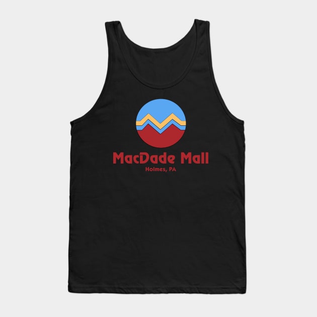 MacDade Mall, Holmes, PA Tank Top by Tee Arcade
